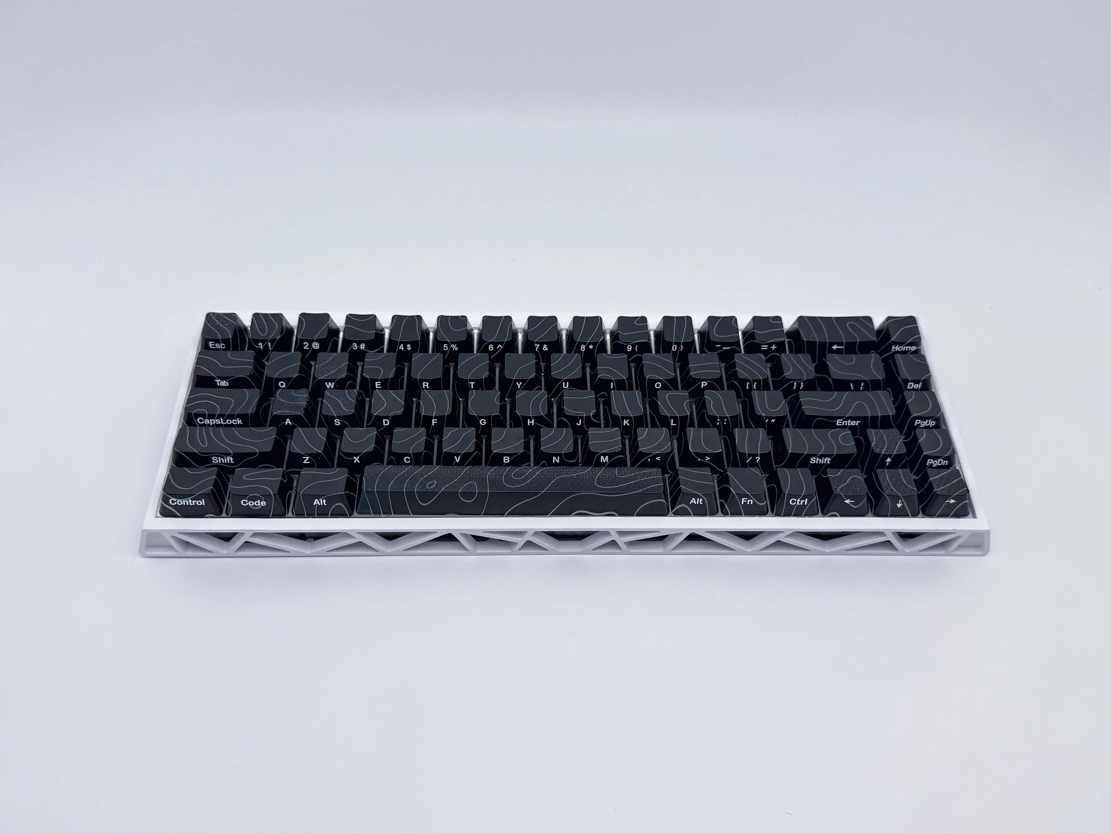 Keyxtap Hollow 68% Tri-Mode Mechanical Keyboard For Gaming & Typing