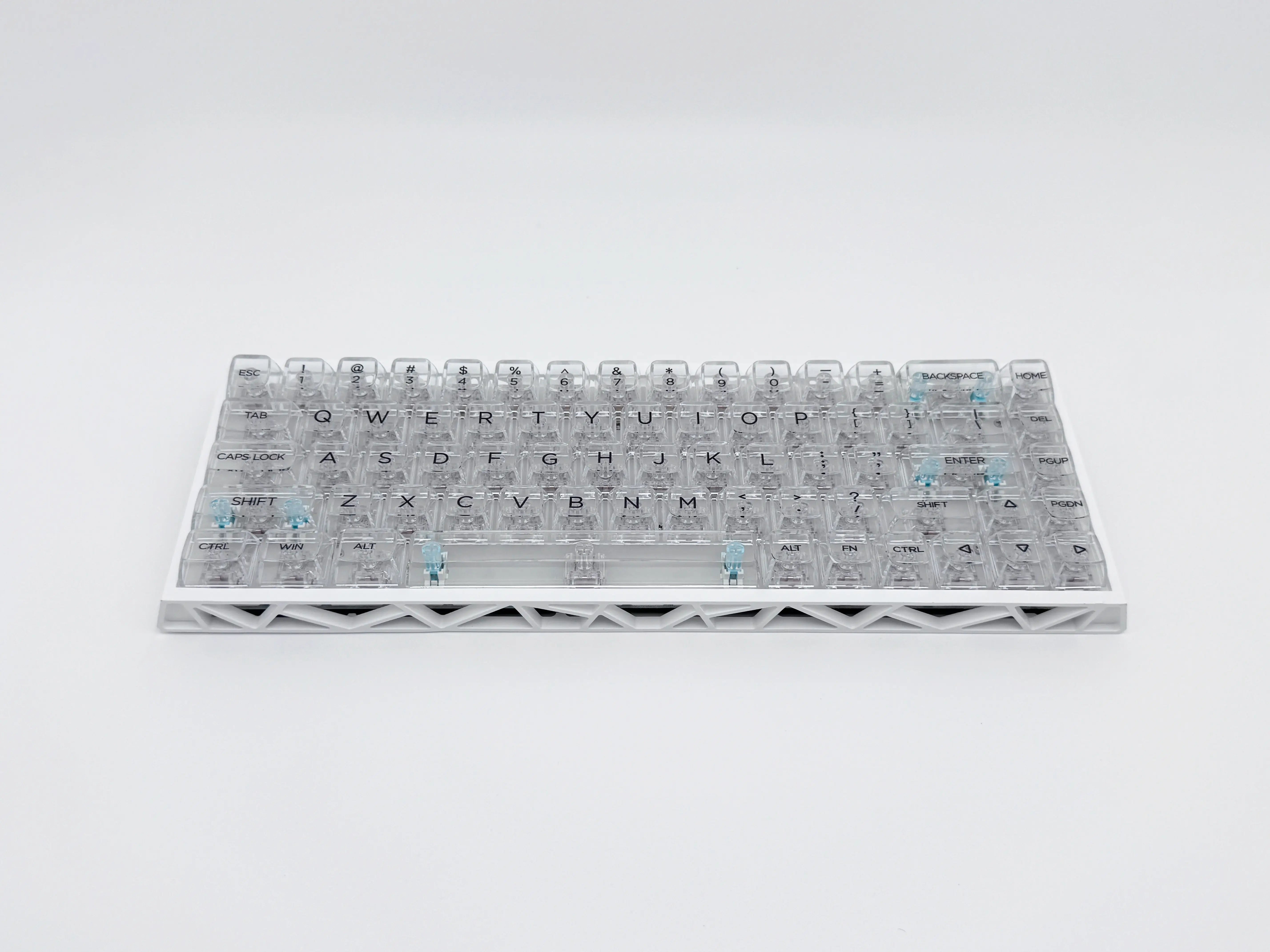 Keyxtap Hollow 68% Tri-Mode Mechanical Keyboard For Gaming & Typing
