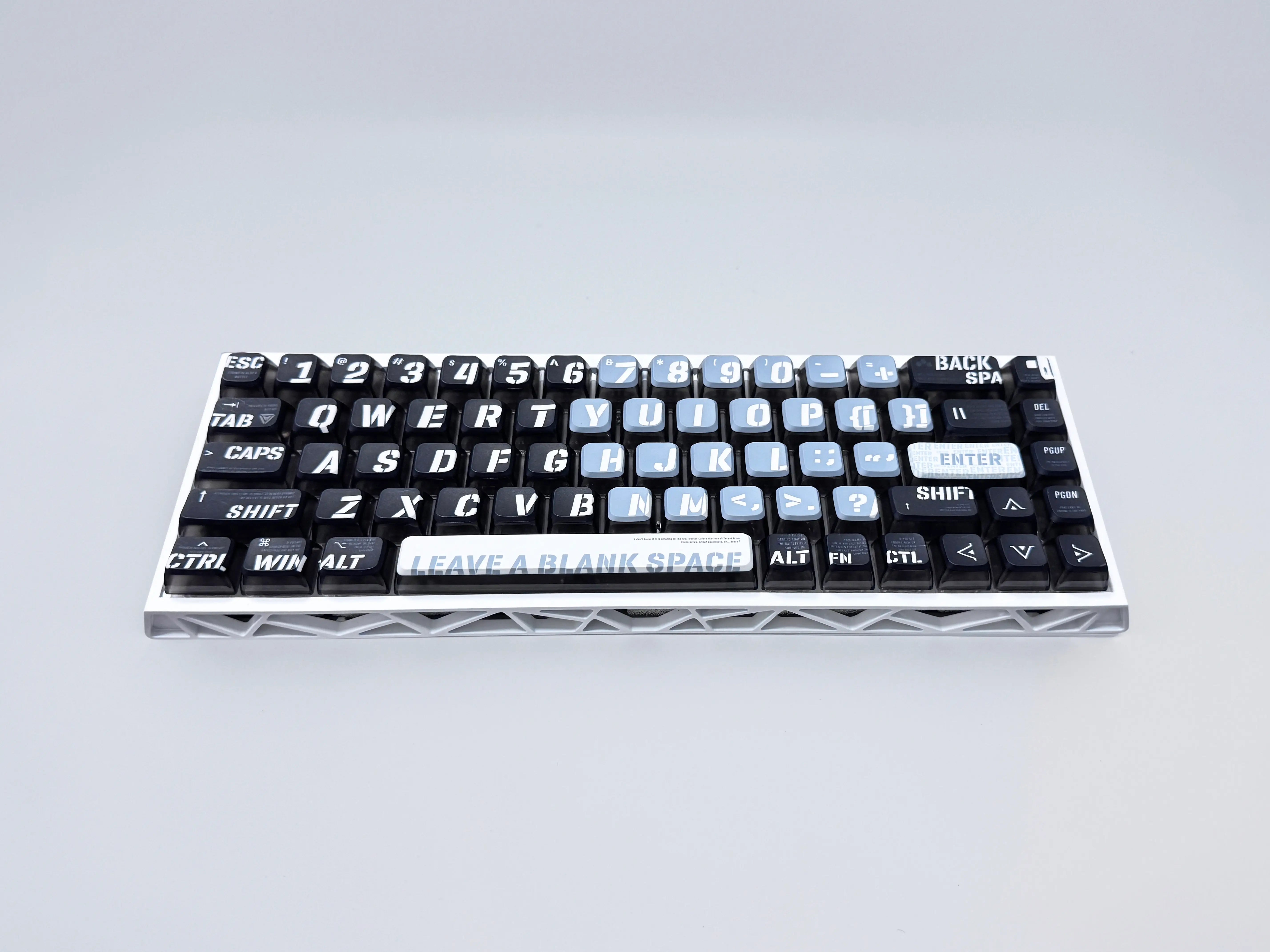 Keyxtap Hollow 68% Tri-Mode Mechanical Keyboard For Gaming & Typing