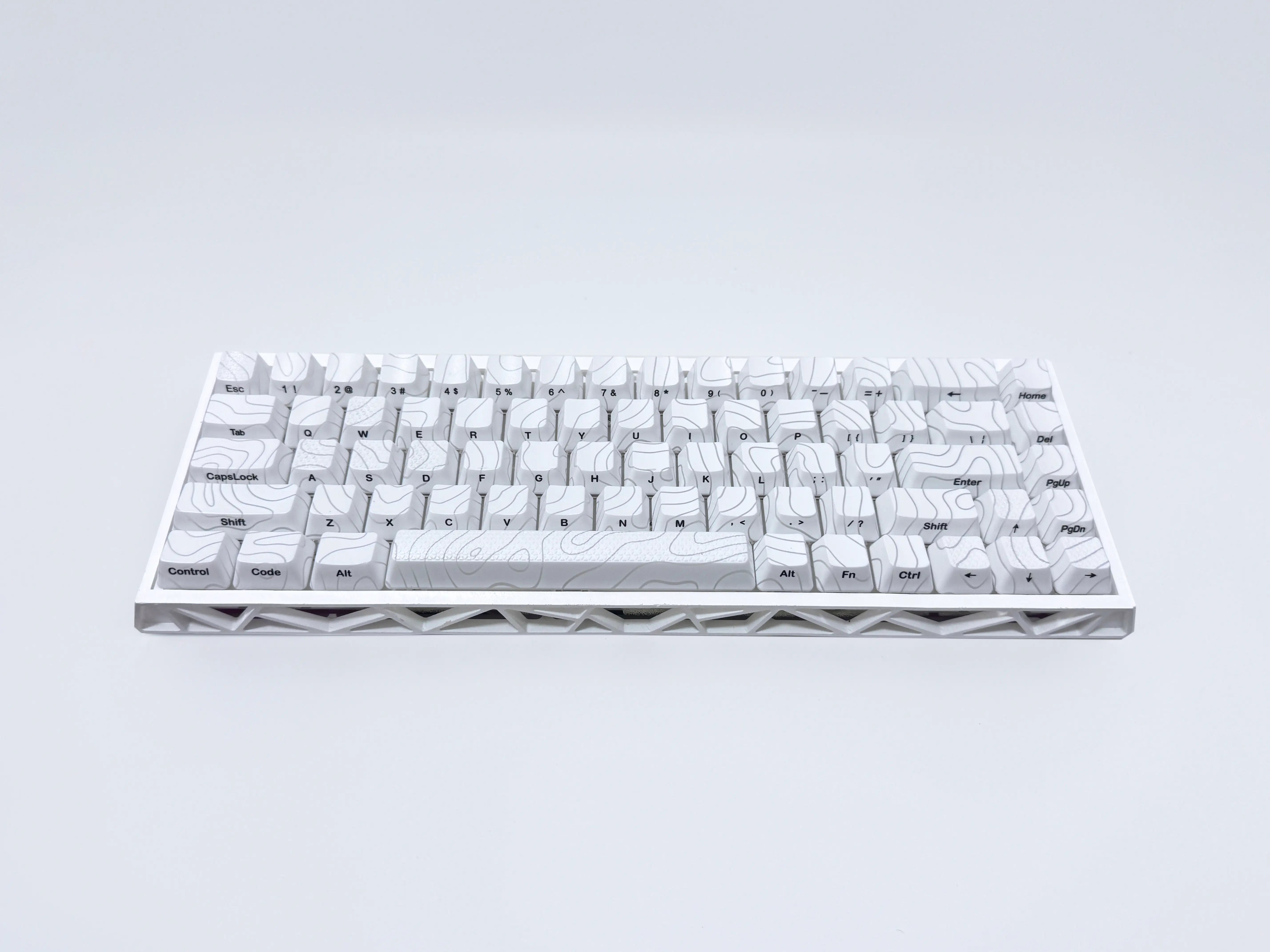 Keyxtap Hollow 68% Tri-Mode Mechanical Keyboard For Gaming & Typing