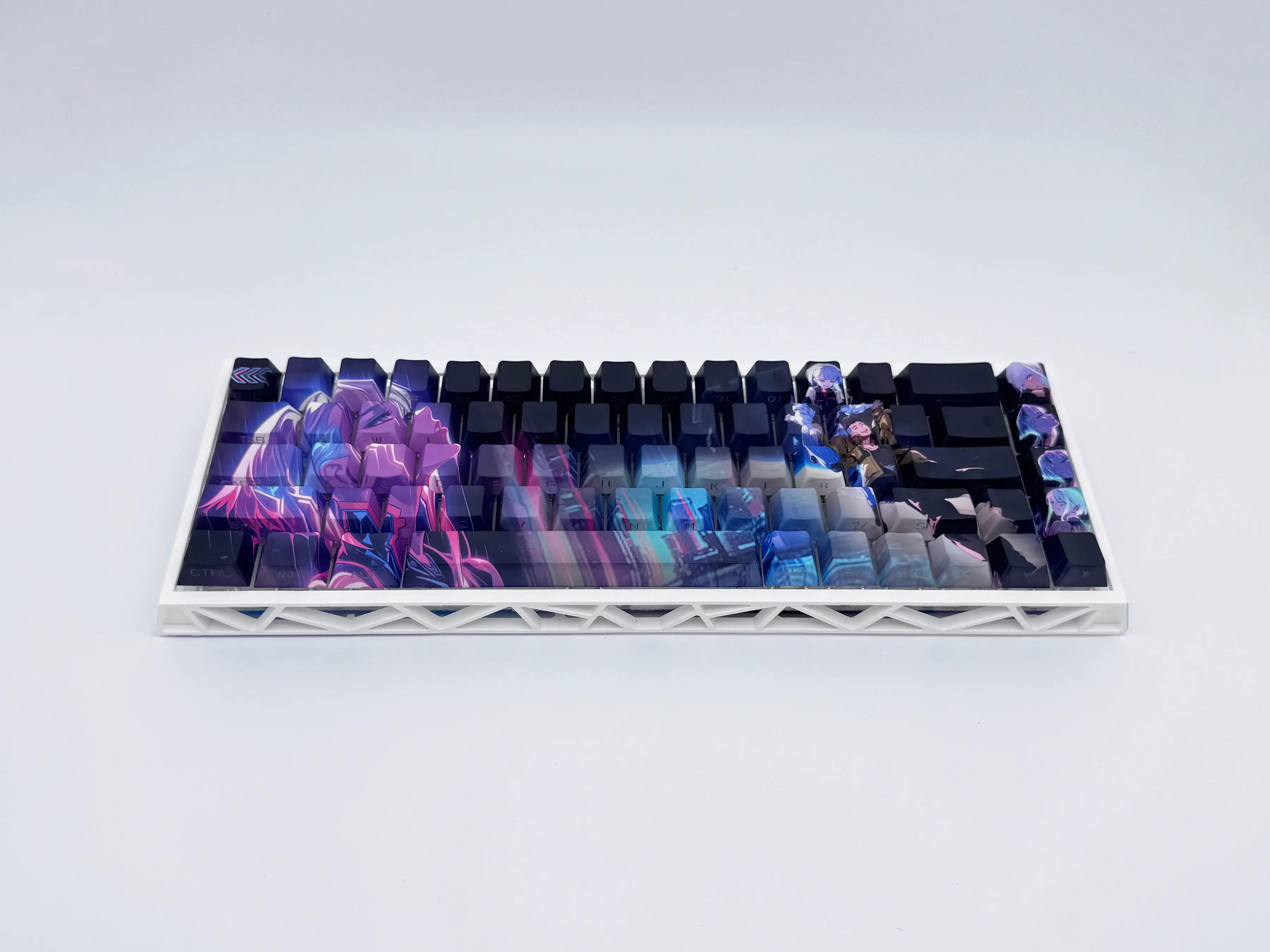 Keyxtap Hollow 68% Tri-Mode Mechanical Keyboard For Gaming & Typing