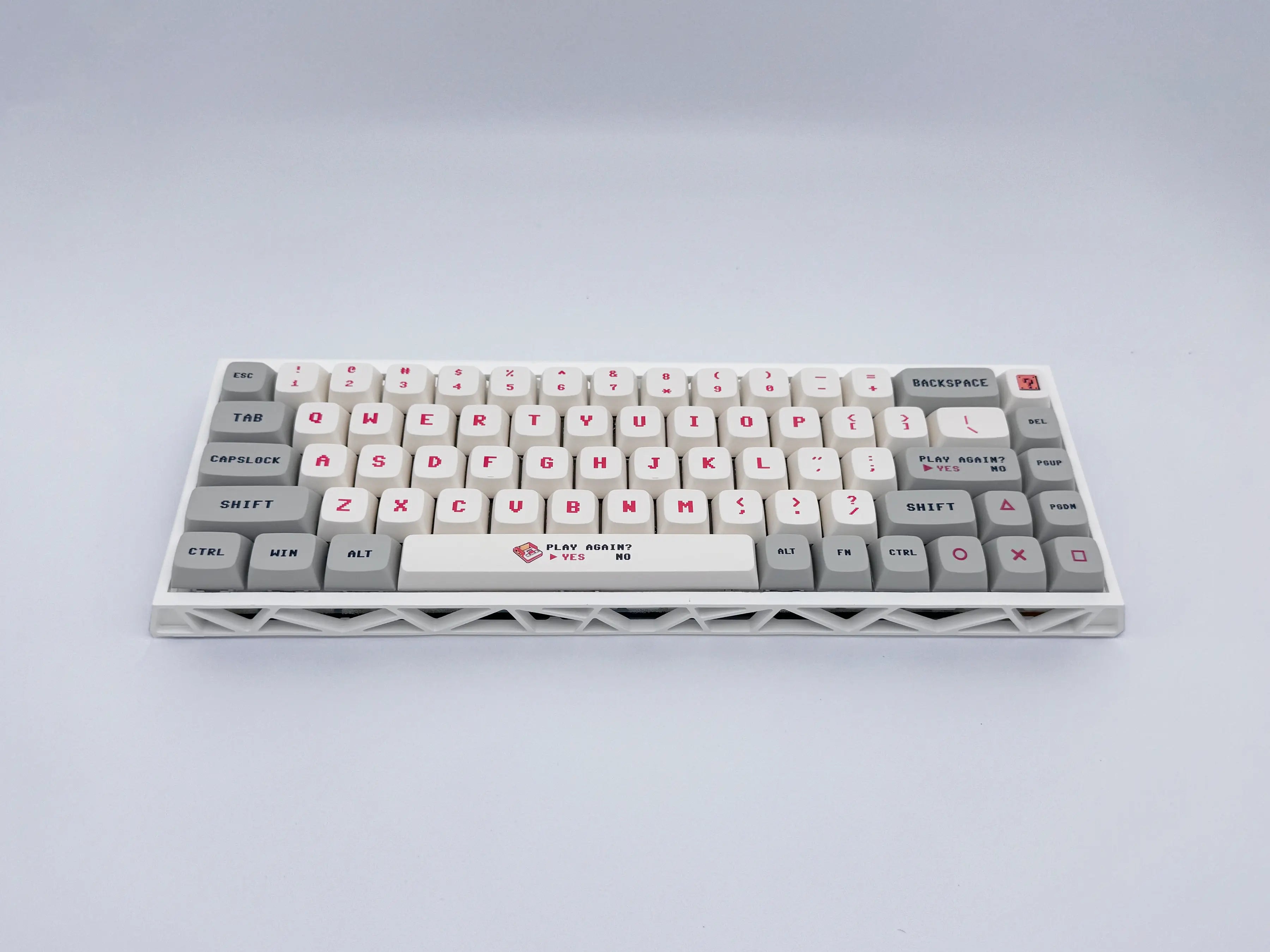 Keyxtap Hollow 68% Tri-Mode Mechanical Keyboard For Gaming & Typing